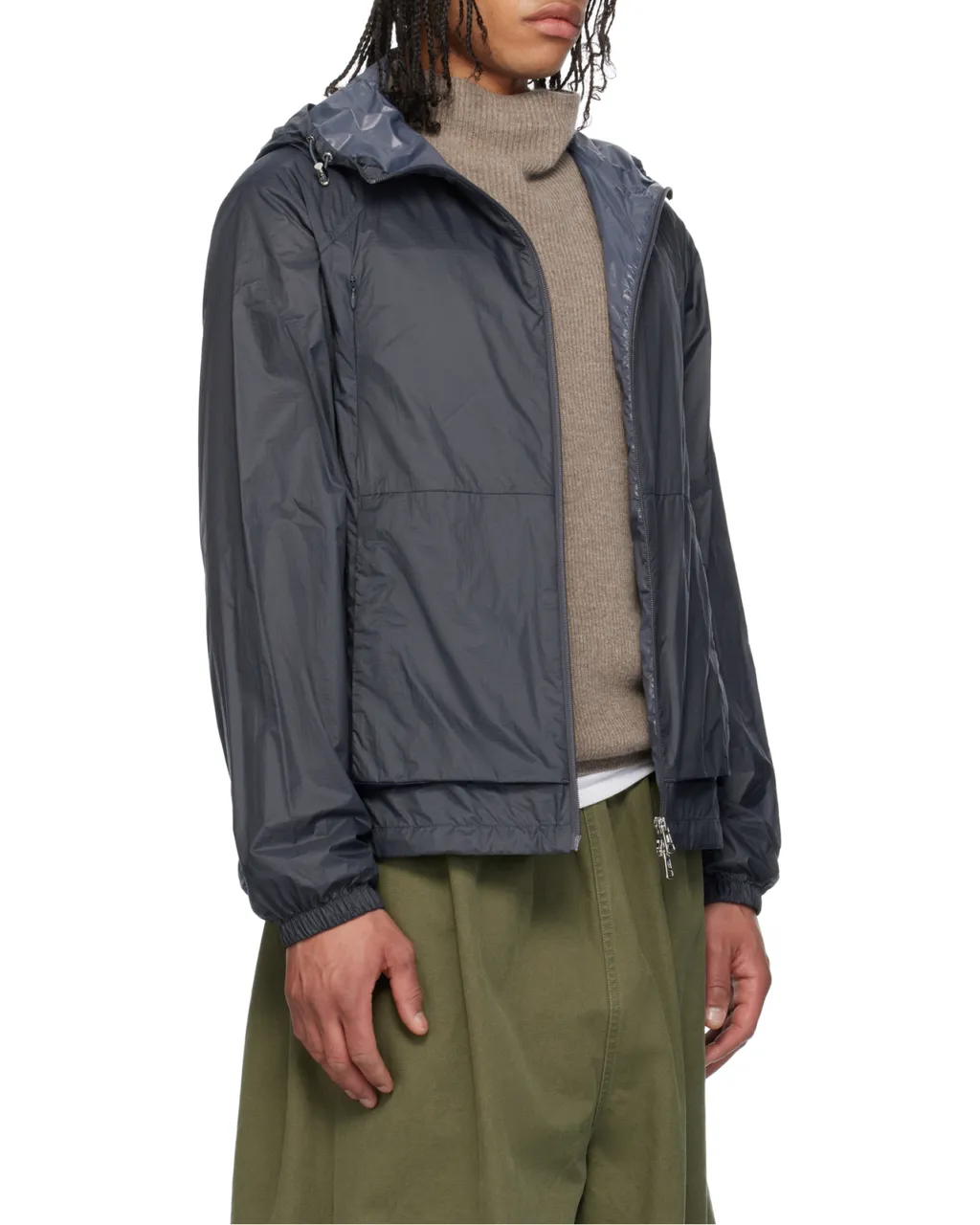 Moncler Lamo Zip-Up Hooded Jacket