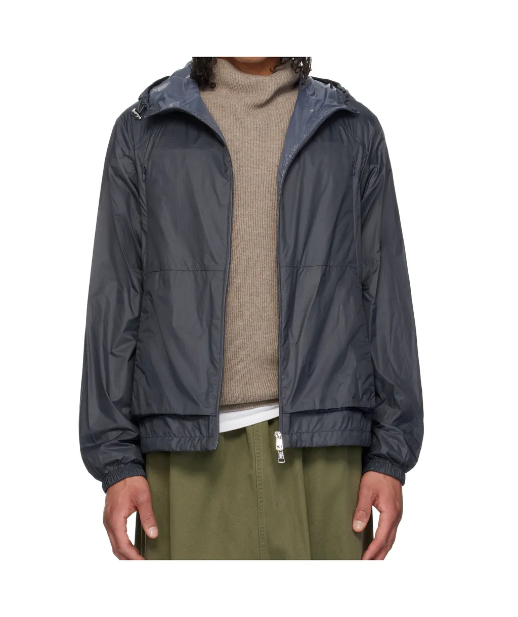 Moncler Lamo Zip-Up Hooded Jacket