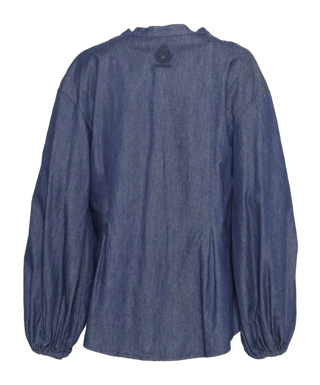 Dondup Long Sleeved V-Neck Blouse