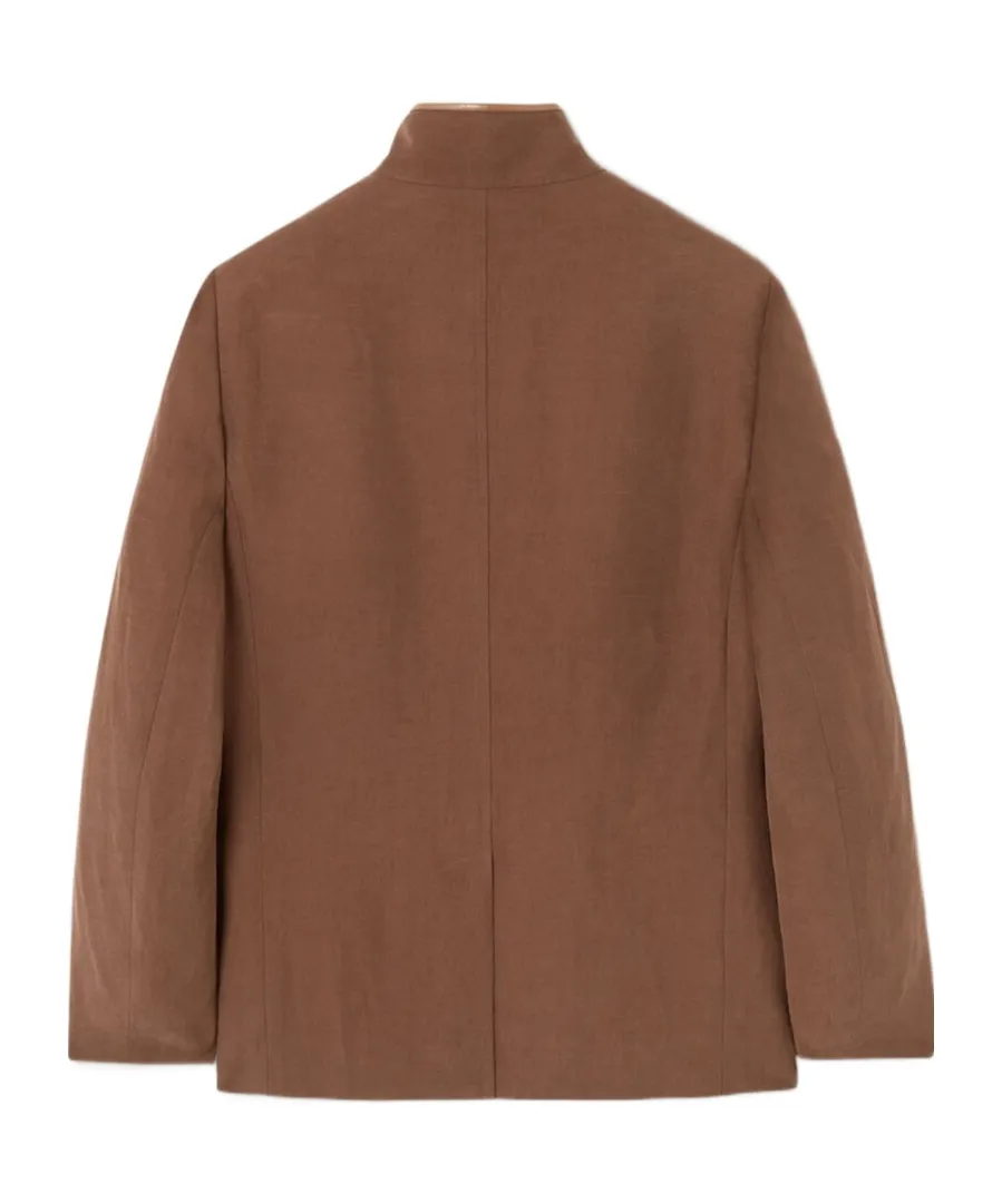 Loro Piana Spagna Long-Sleeved Buttoned Jacket