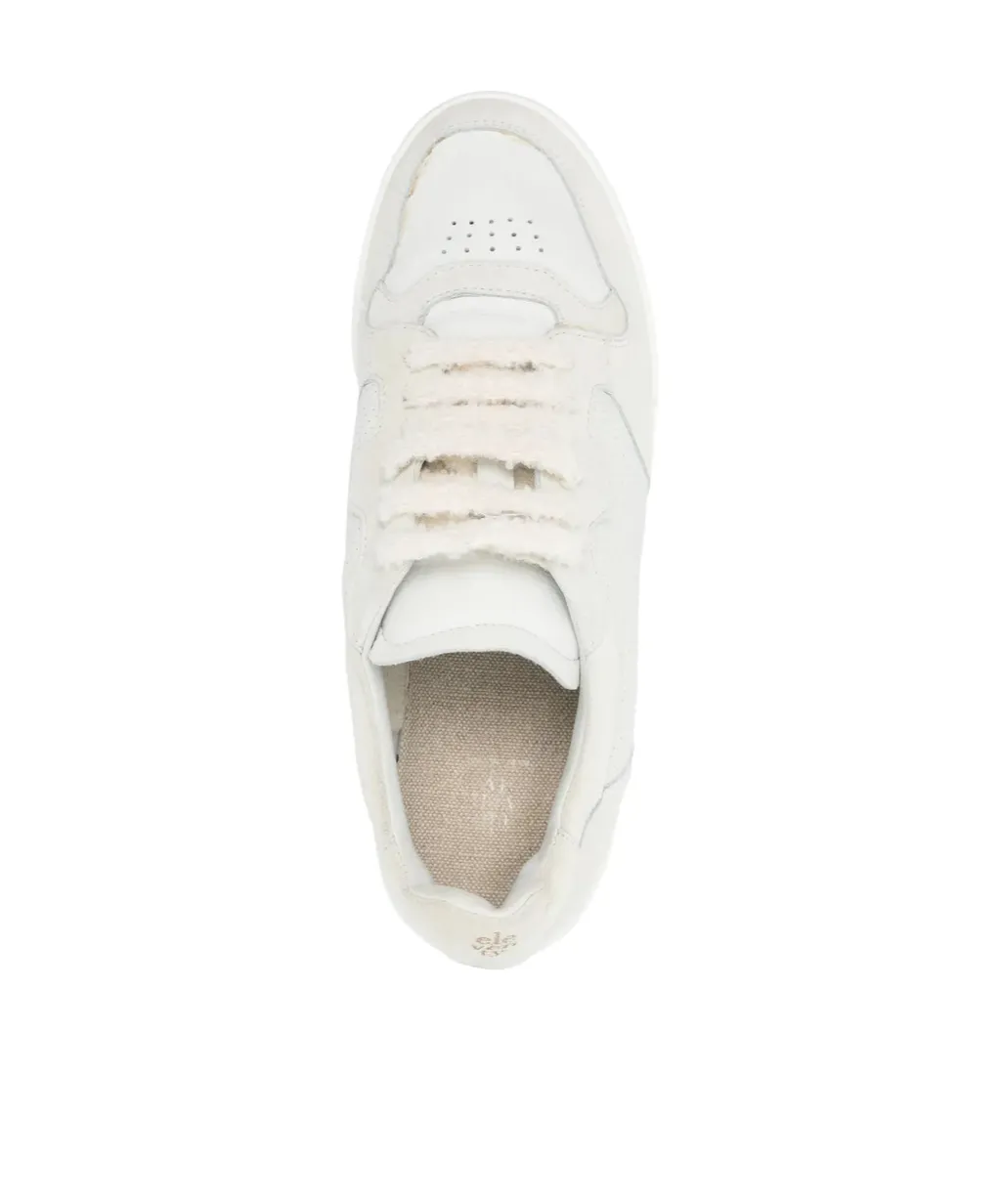 Round Toe Low-Top Sneakers