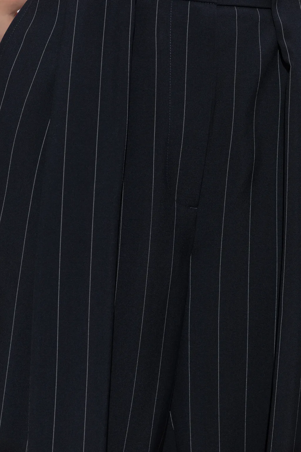 Stella Mccartney Slouchy Panelled Pinstripe Pants