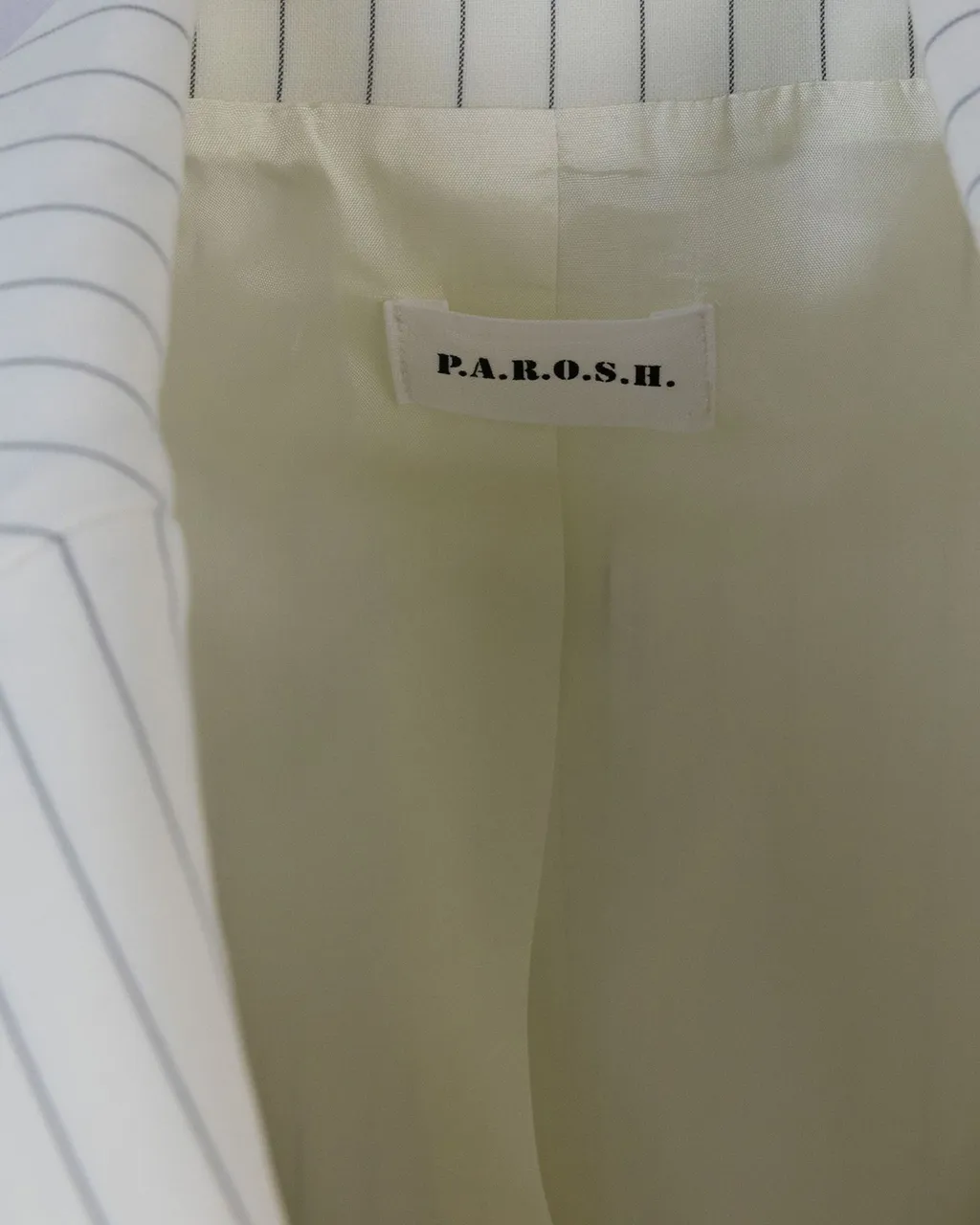 P.A.R.O.S.H. Striped Buttoned Vest