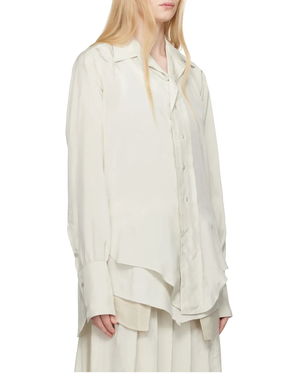Dropped Hem Shirt