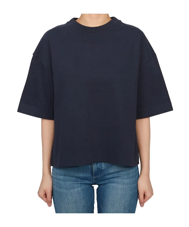 Cotton Jersey And Viscose T-Shirt