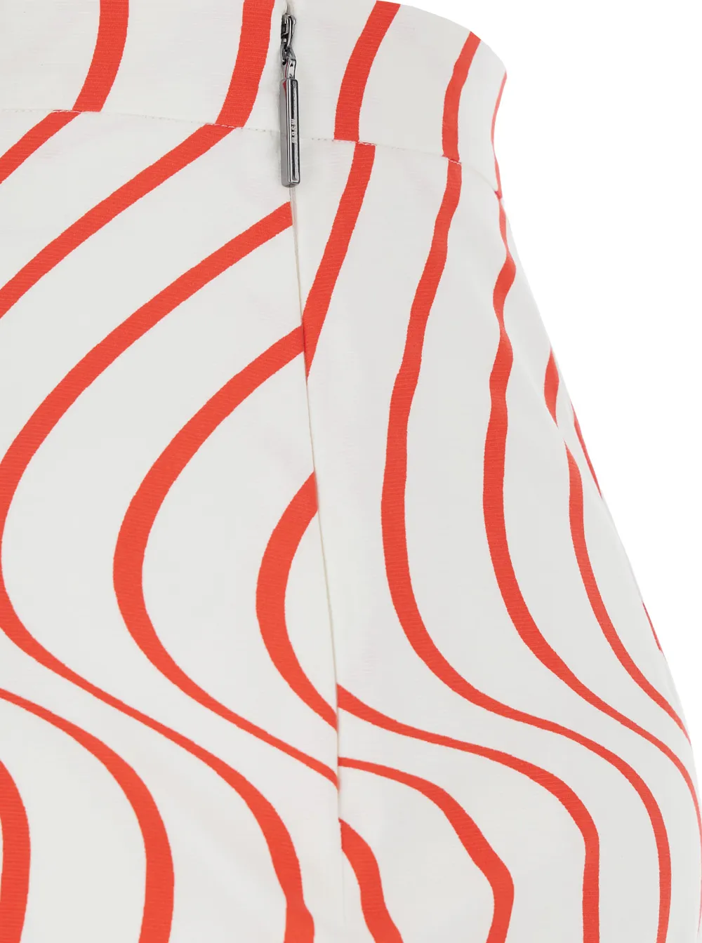 Msgm Waves Motif Skirt