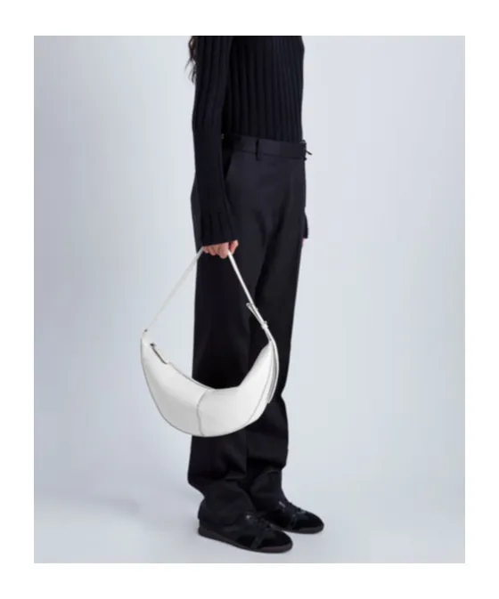 Slide Leather Shoulder Bag