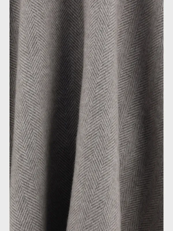 Brunello Cucinelli Reversible Fringed-Edge Poncho