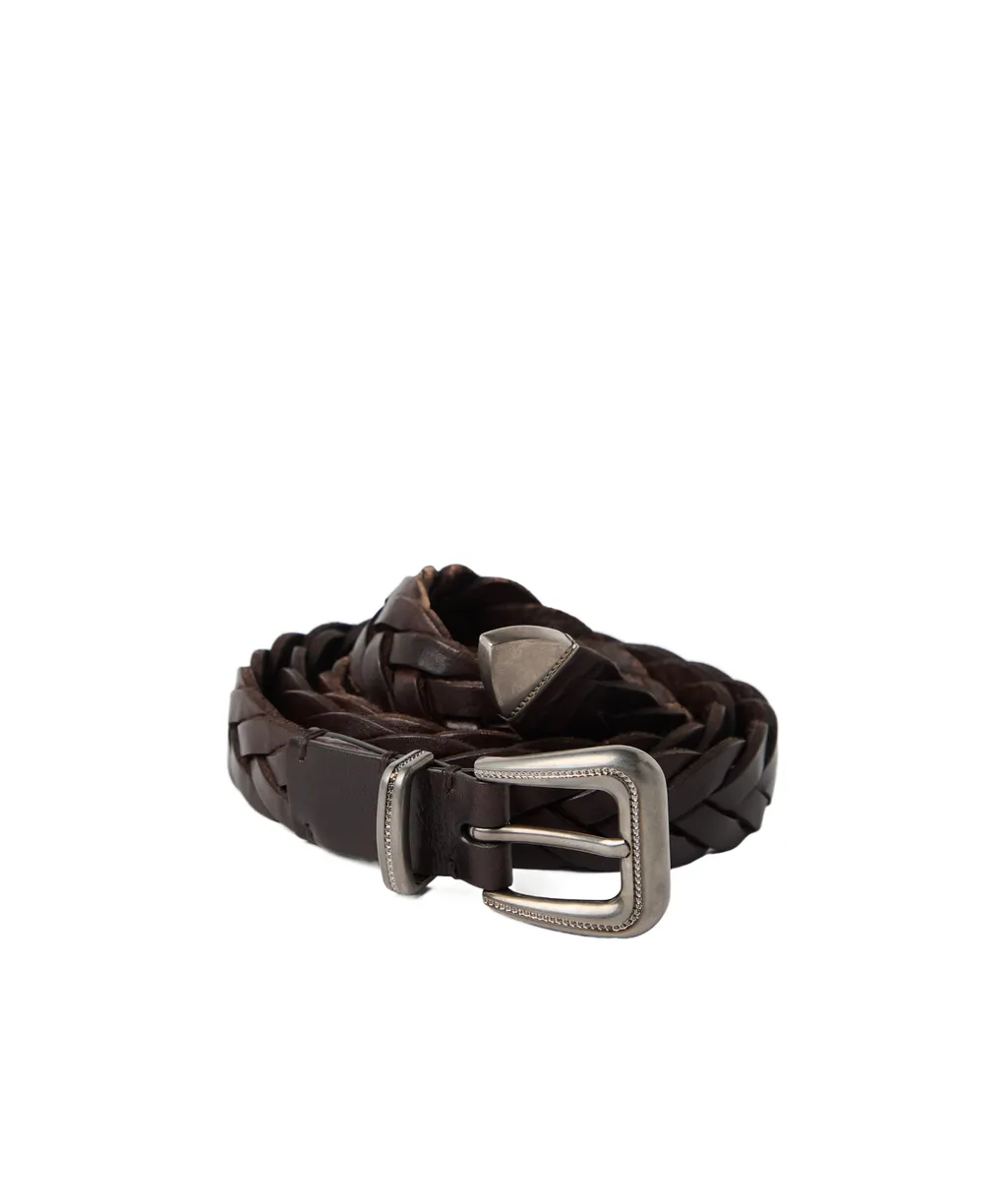 Brunello Cucinelli Buckle Fastened Braided Belt