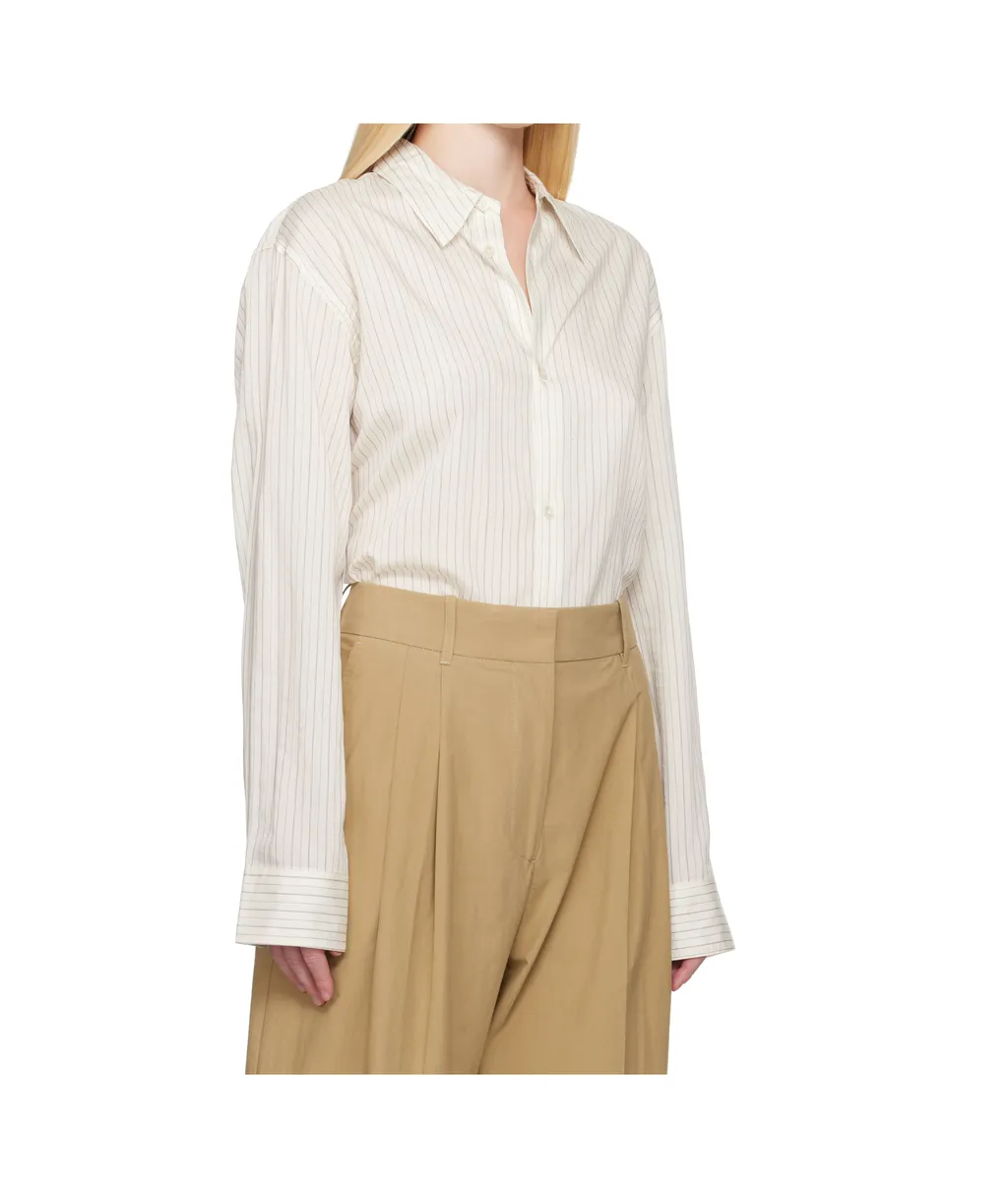 Studio Nicholson Striped Long-Sleeved Shirt