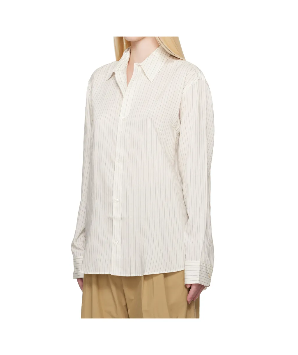 Studio Nicholson Striped Long-Sleeved Shirt