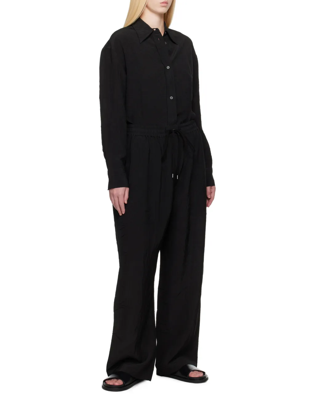 Studio Nicholson Long-Sleeved Buttoned Shirt
