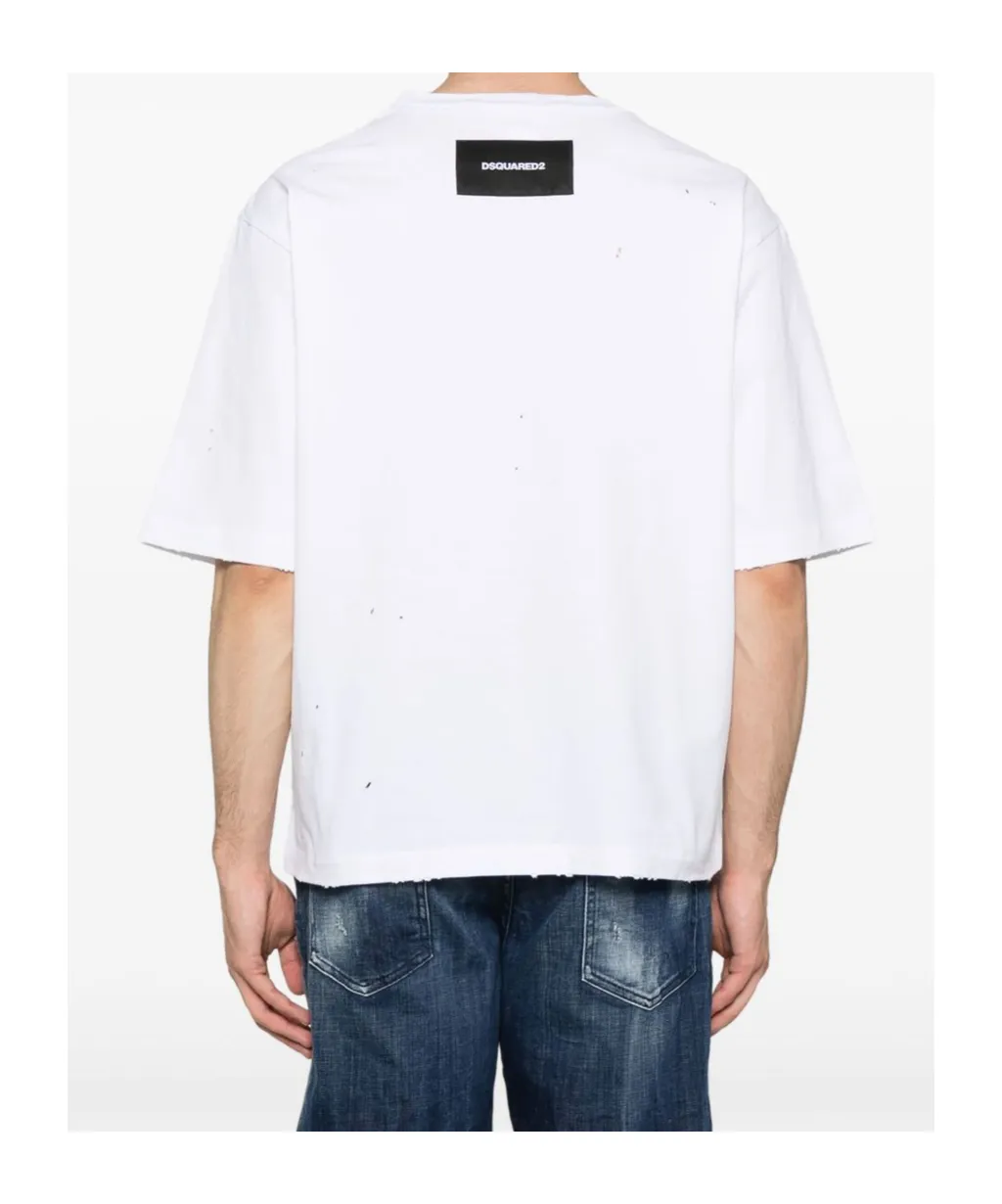 Dsquared2 Logo Patch Short-Sleeved T-Shirt