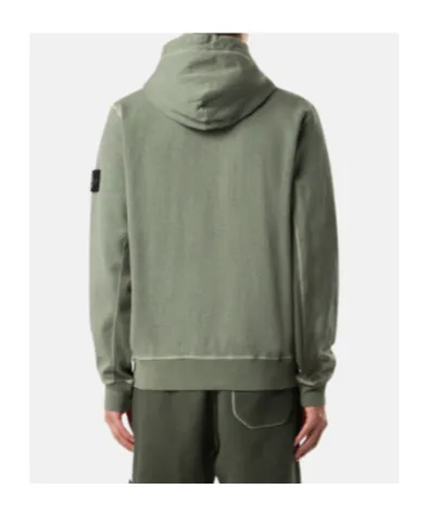 Stone Island Zip-Up Hooded Jacket