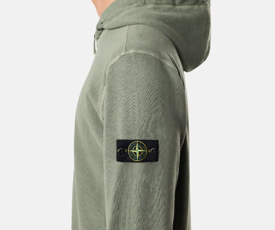 Stone Island Zip-Up Hooded Jacket