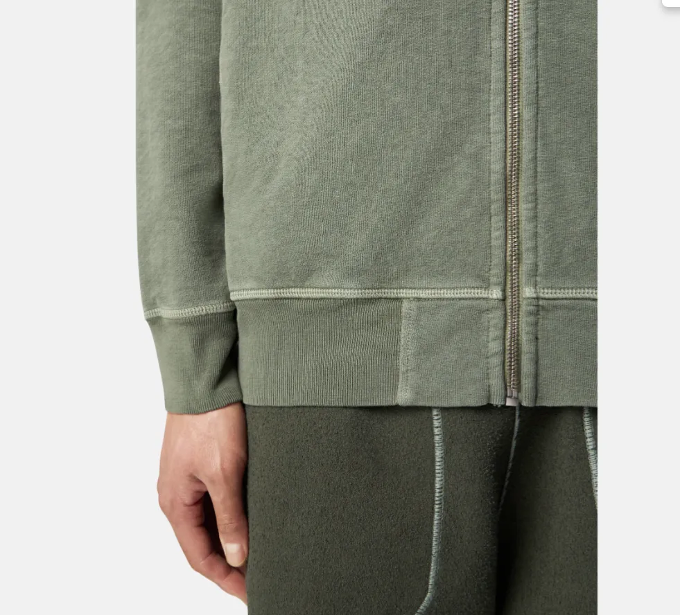 Stone Island Zip-Up Hooded Jacket