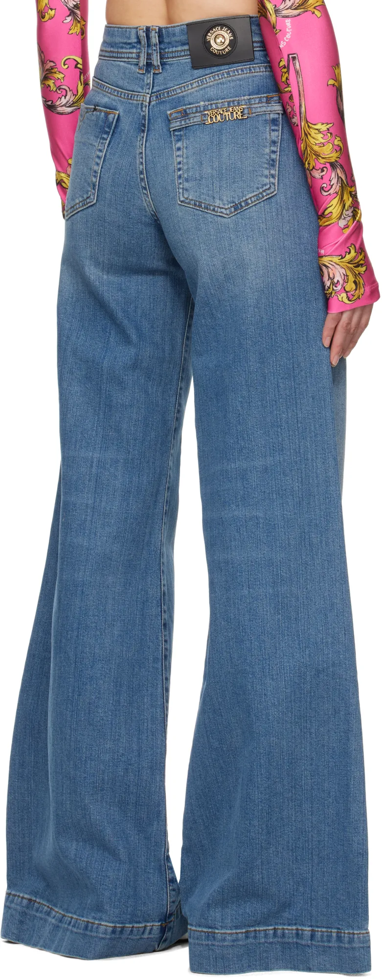 Versace Jeans Couture Wide-Leg Jeans
