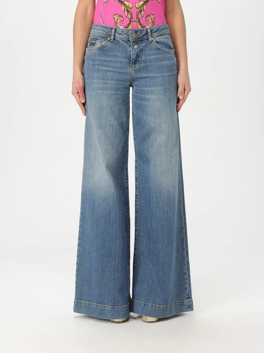 Versace Jeans Couture Wide-Leg Jeans