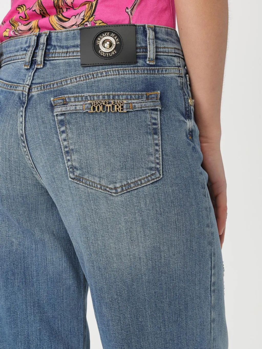 Versace Jeans Couture Wide-Leg Jeans