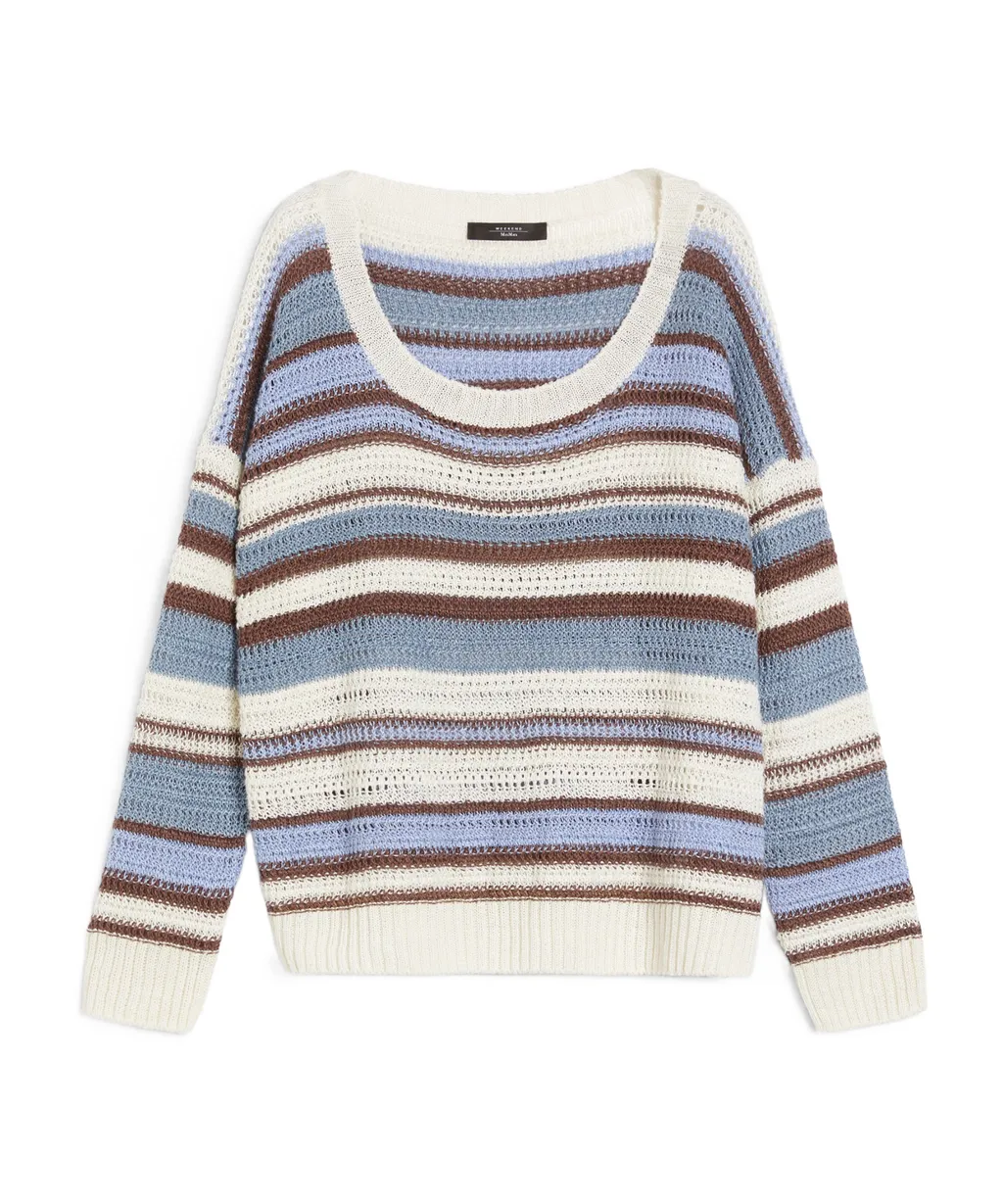 Crochet Linen Jumper