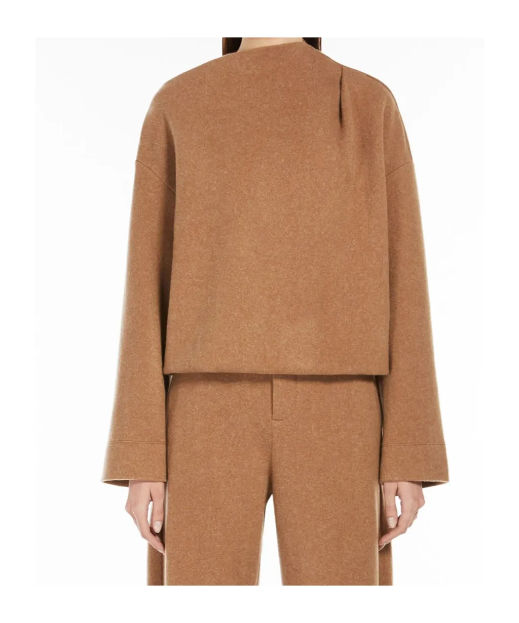 Max Mara Oxa Asymmetrical-Cut Sweater