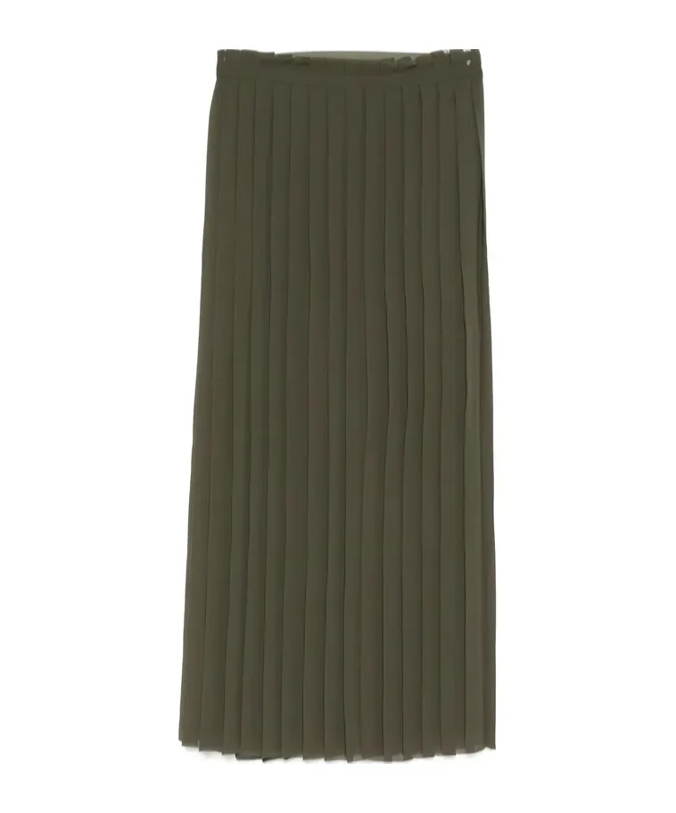 Ami Paris Pleated Maxi Skirt