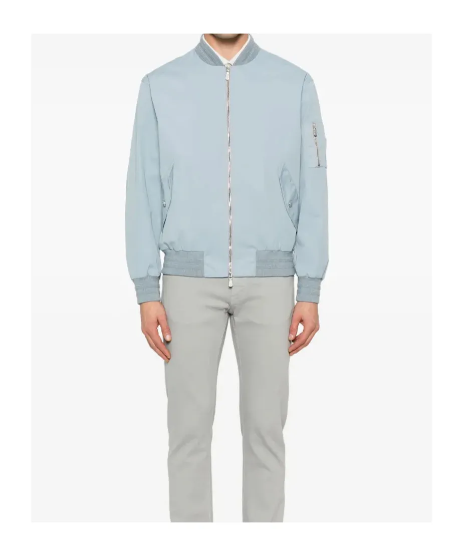 Twill Bomber Jacket
