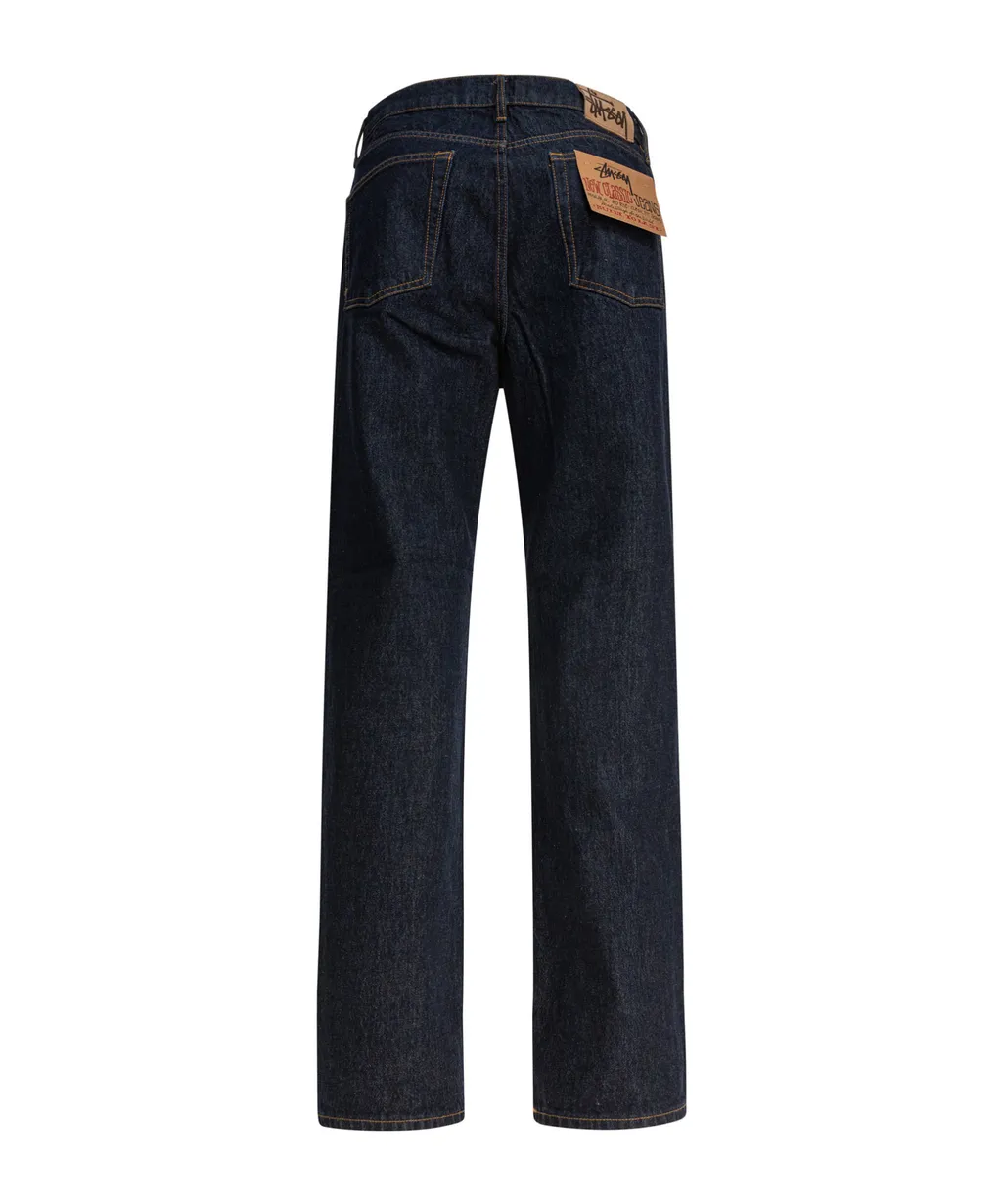 Stssy Mid Rise Straight Leg Jeans