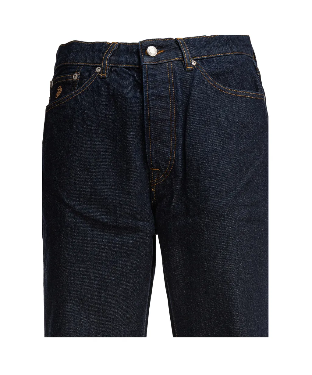 Stssy Mid Rise Straight Leg Jeans