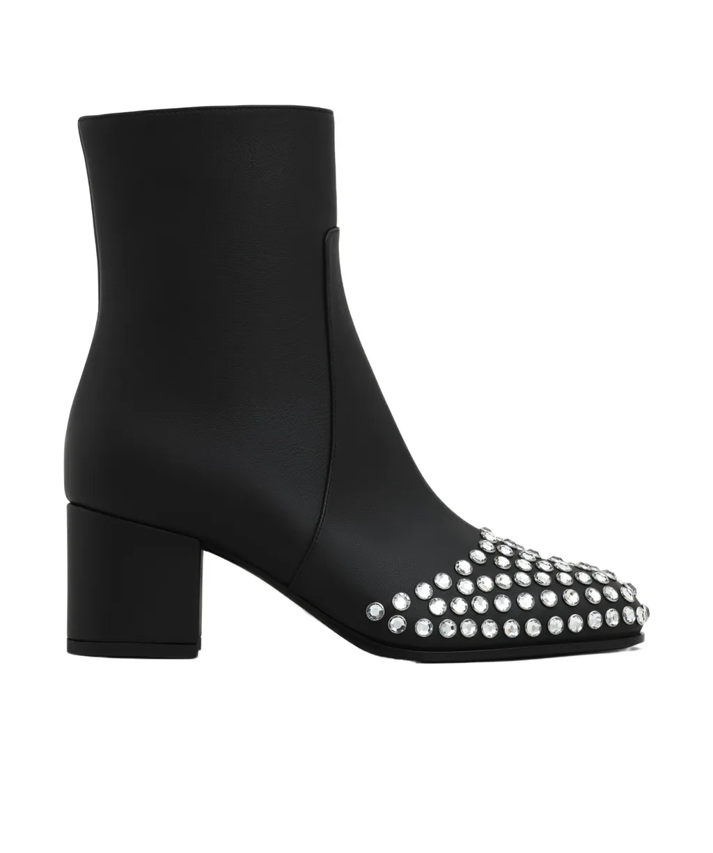 AlaÏA Strass Ankle Boots