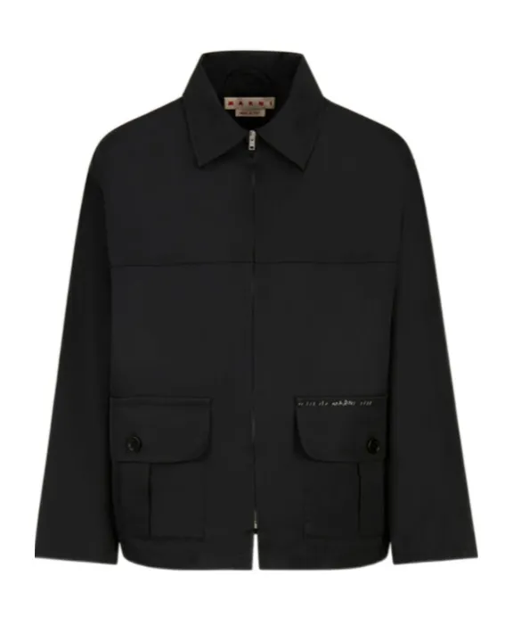 Marni Water-Repellent Taffeta Jacket