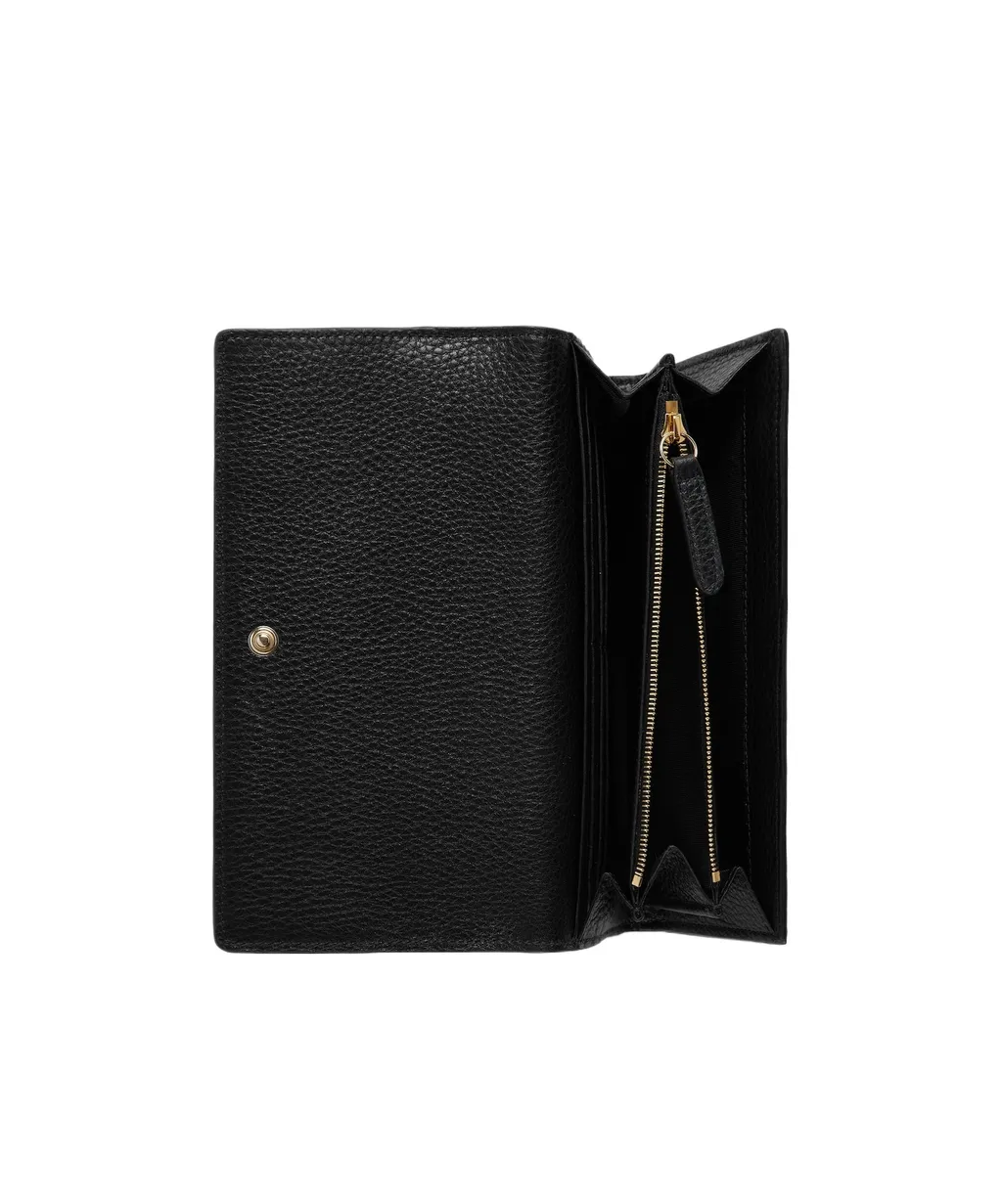 Emblem Long Wallet