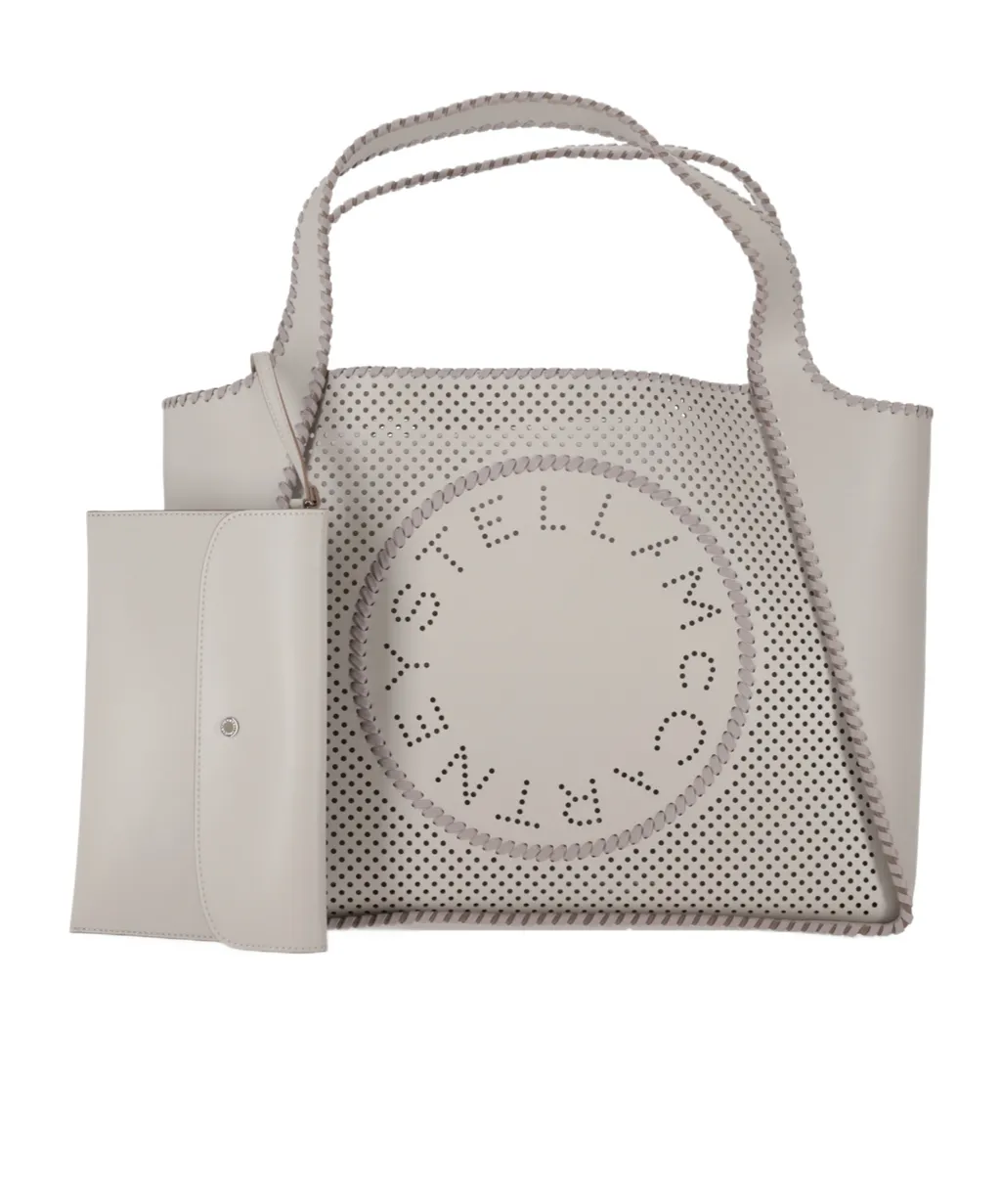 Stella Mccartney Perforated Logo Tote