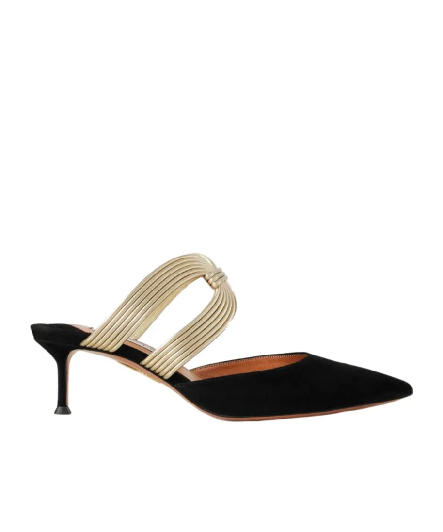 50Mm Suede Pumps