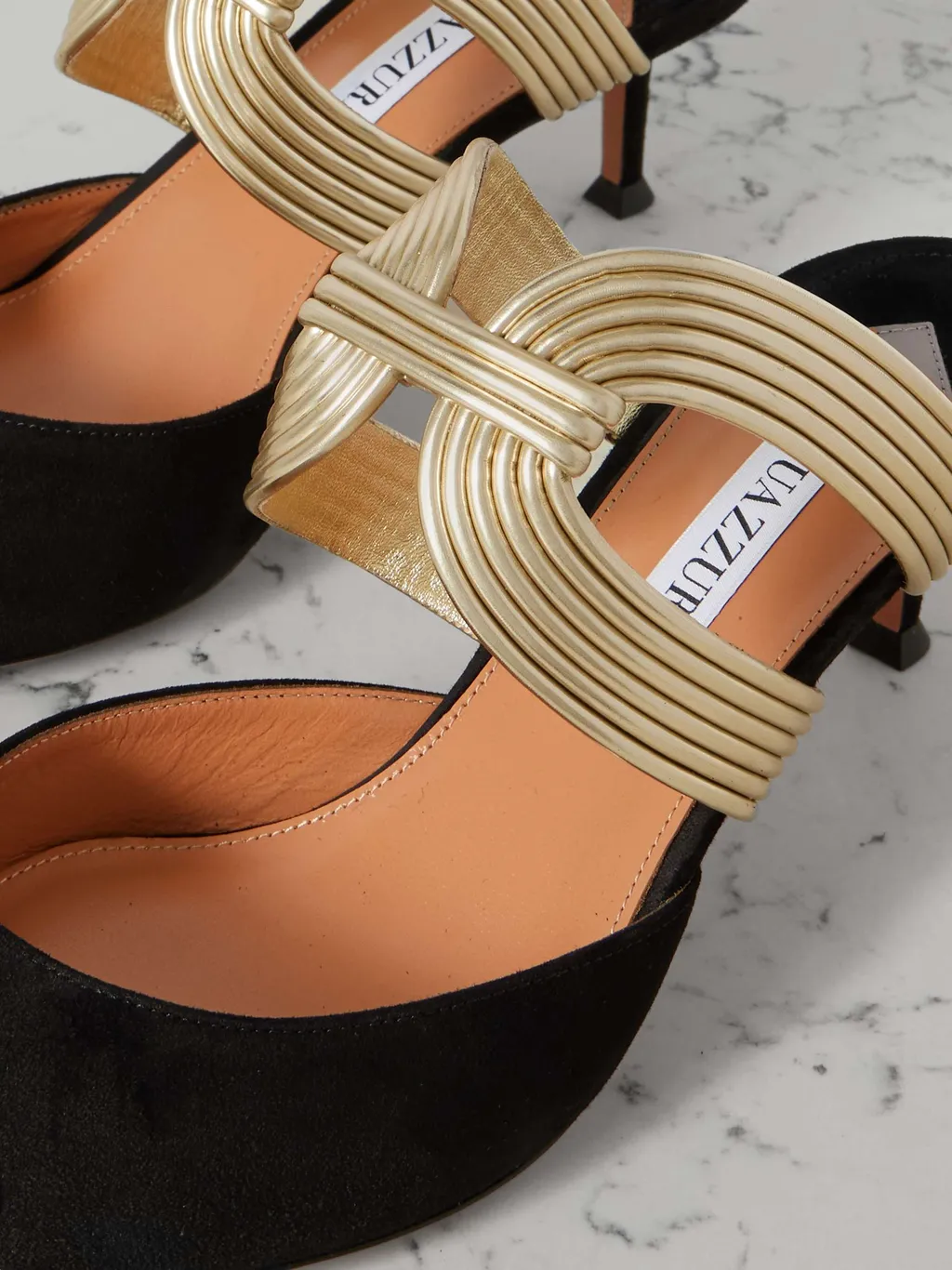 50Mm Suede Pumps