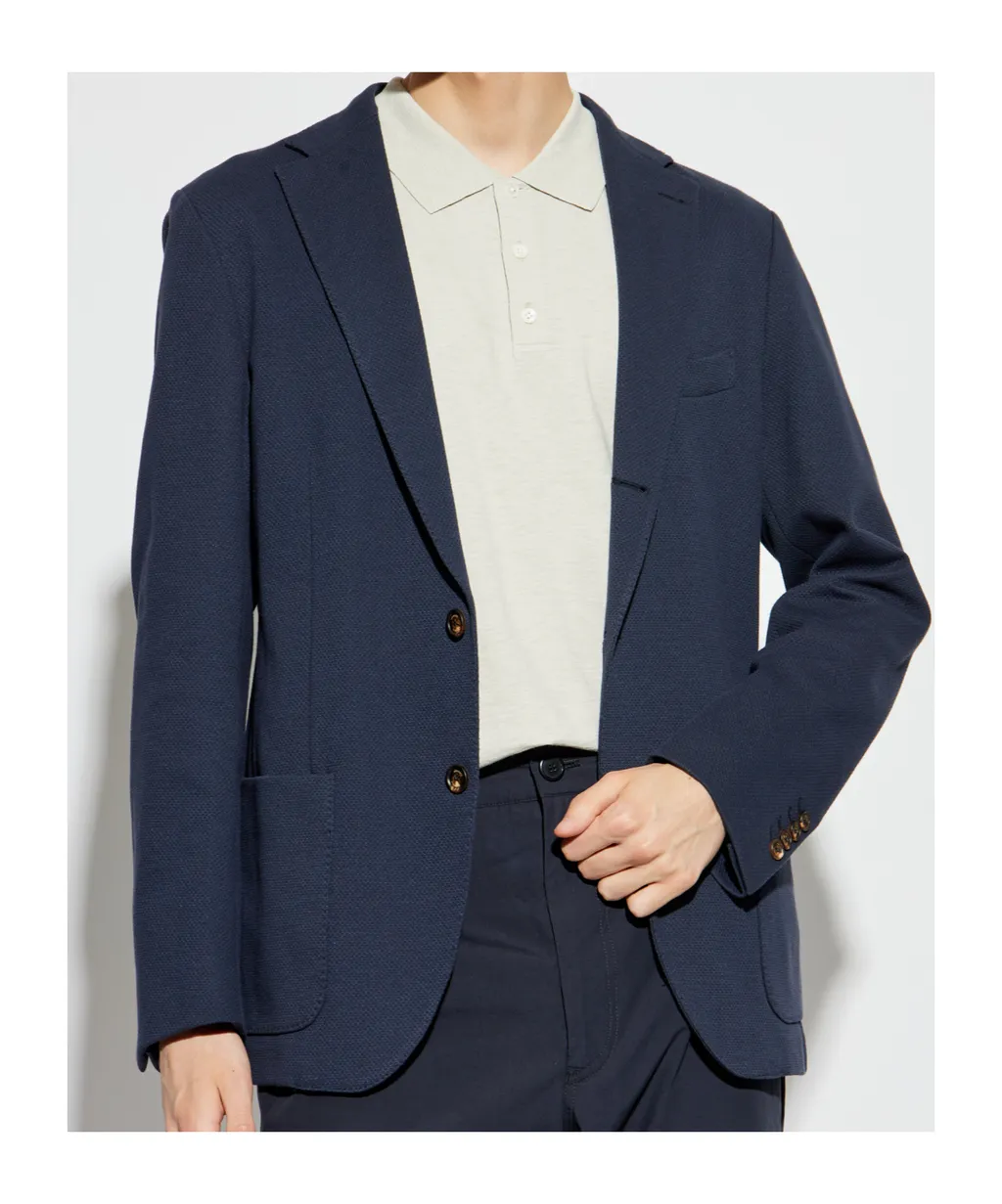 Lapel Long-Sleeved Suit Jacket