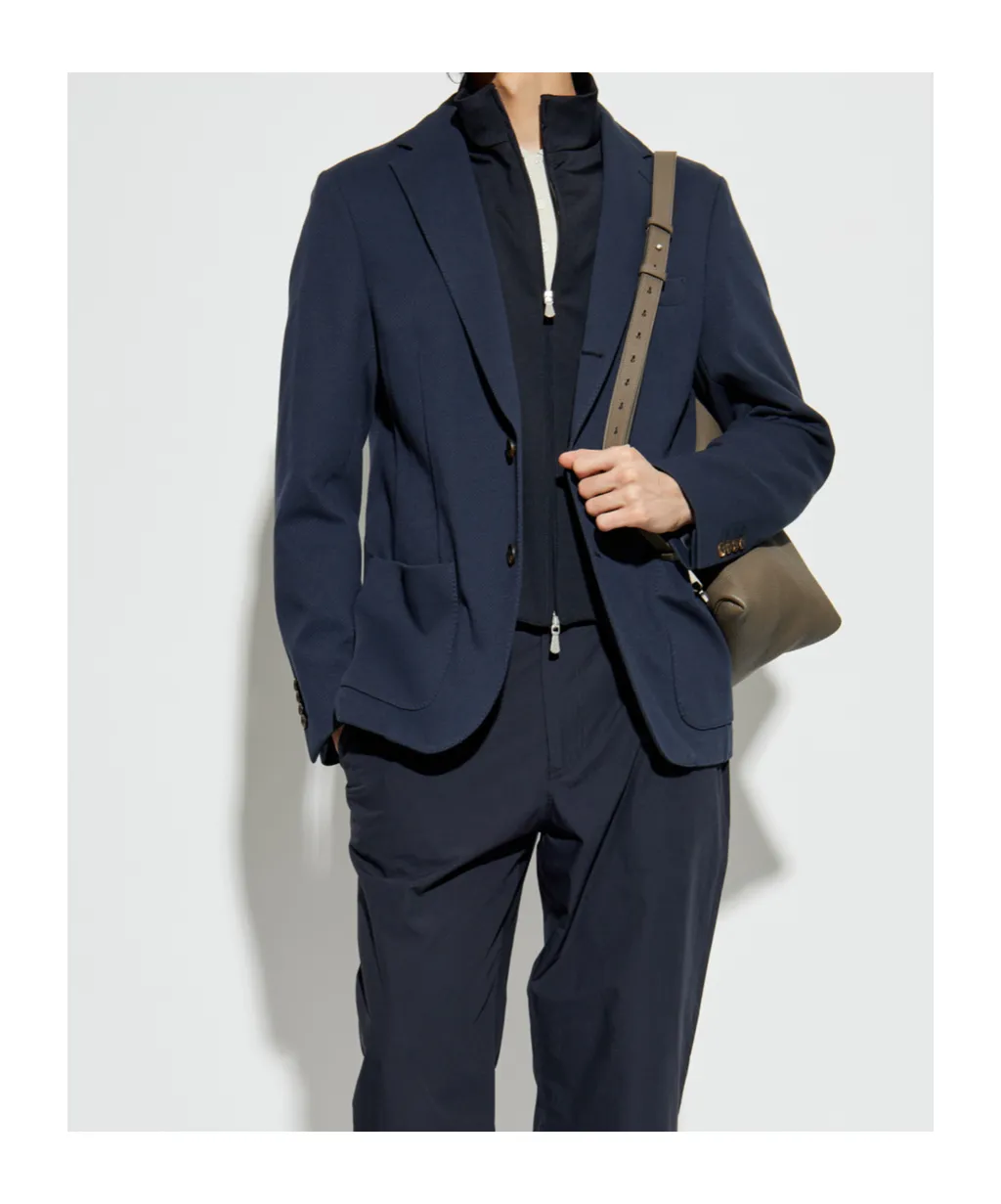 Lapel Long-Sleeved Suit Jacket