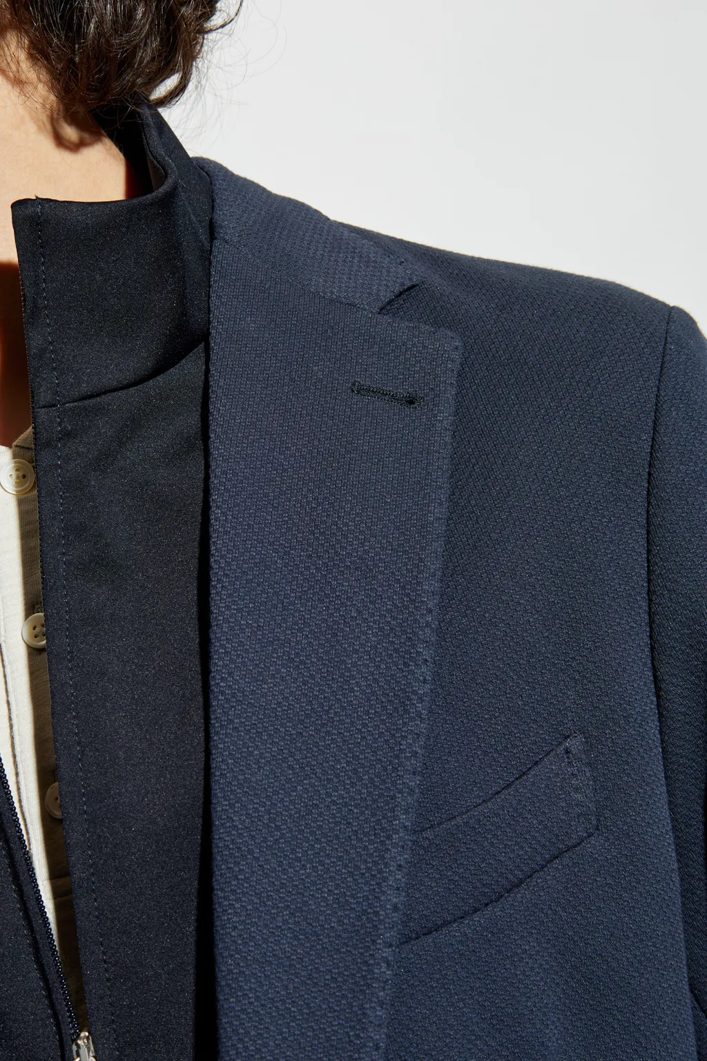 Lapel Long-Sleeved Suit Jacket