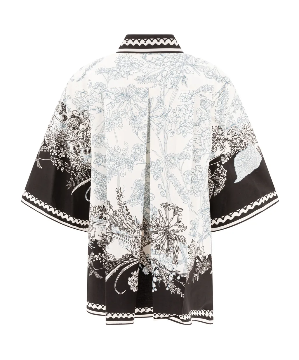 Elie Saab Graphic Printed Short Sleeved Shirt