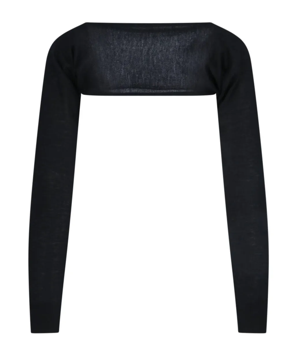 AlaÏA Cropped Knitted Shrug