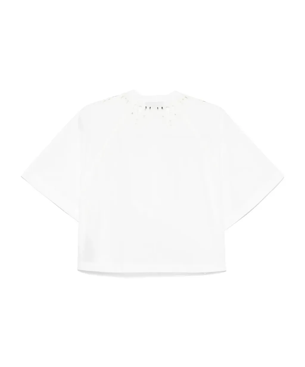 Cut Out-Detail Blouse