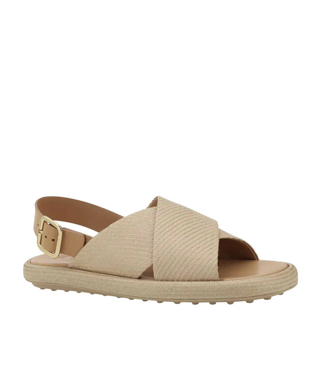 Tod's Crisscrossed Strap Sandals