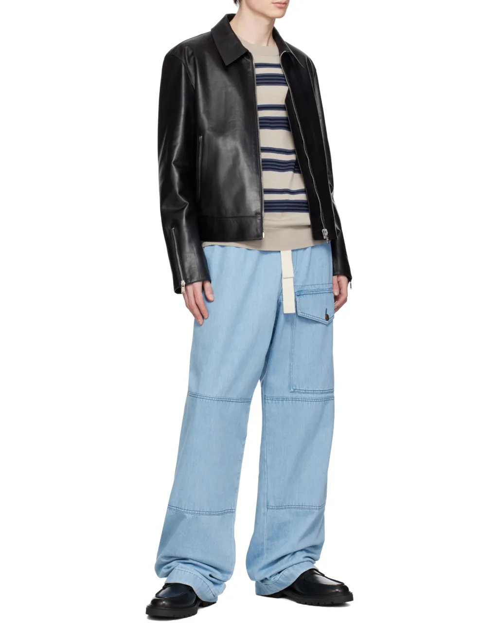 Ps Paul Smith Round Toe Loafers