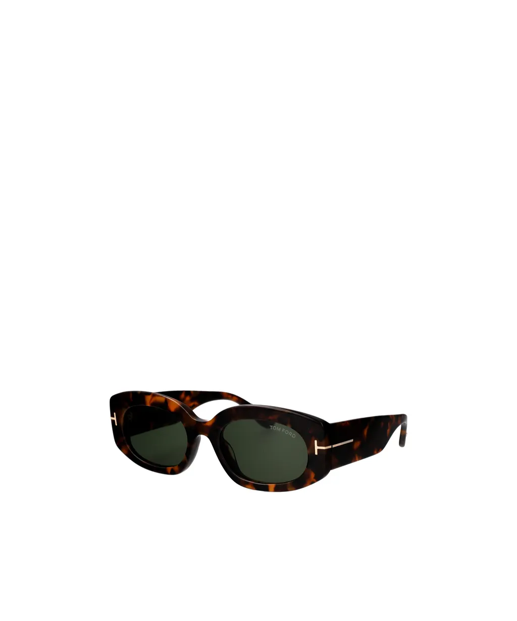 Tom Ford Eyewear Cielle Oval Frame Sunglasses