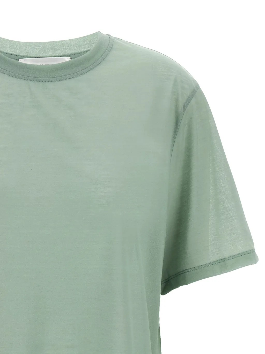 Victoria Beckham Logo Embroidered Crewneck T-Shirt