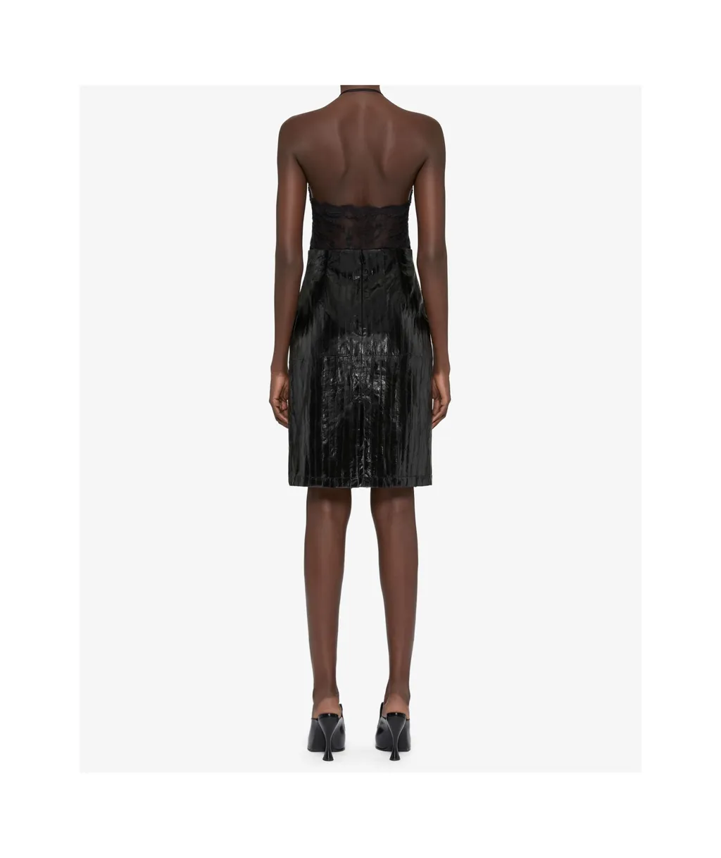Givenchy Chandelier Lace V-Neck Bodysuit
