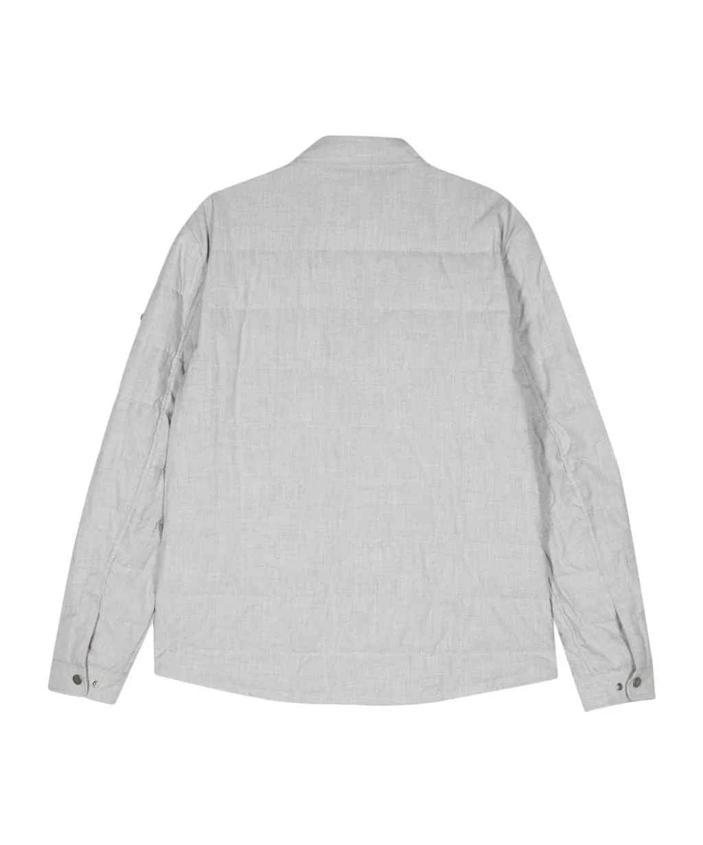 Padded Shirt-Style Down Jacket