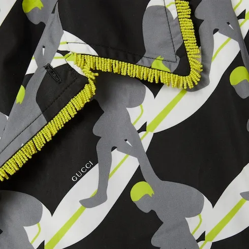 Printed Light Cotton Poplin Shirt