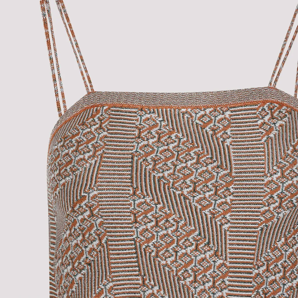 Abstract-Print Top