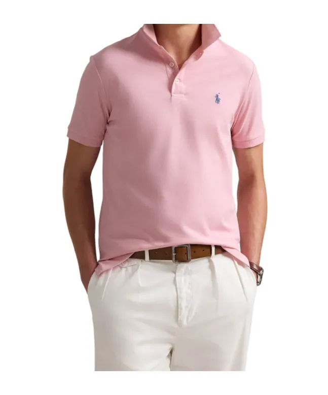 Embroidered-Logo Polo Shirt